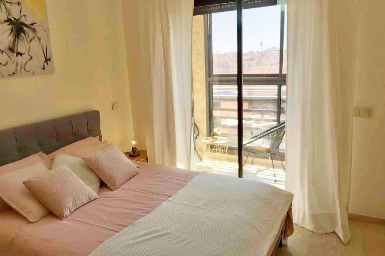 Luxueux Appartement Entre Gueliz Et L'Hivernage Avec Wifi Marrakesh Exterior photo
